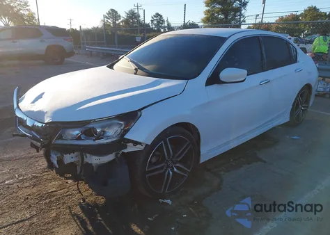 2017 Honda Accord Sport Se z USA, uszkodzony, nr VIN 1HGCR2F13HA273326